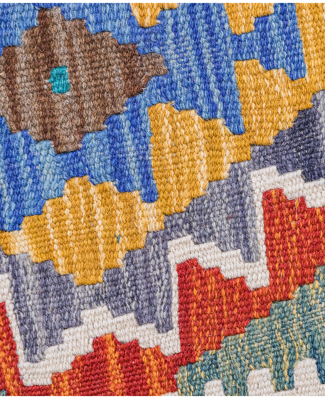 Chobi hand-made wool kilim - Image 2