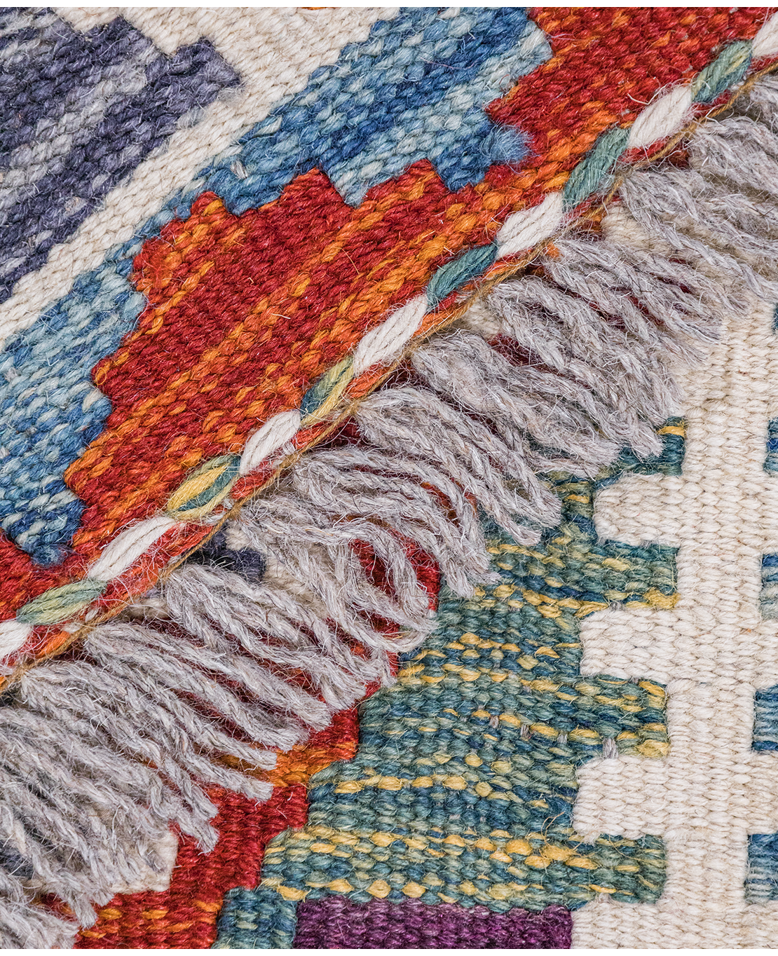 Chobi hand-made wool kilim - Image 3