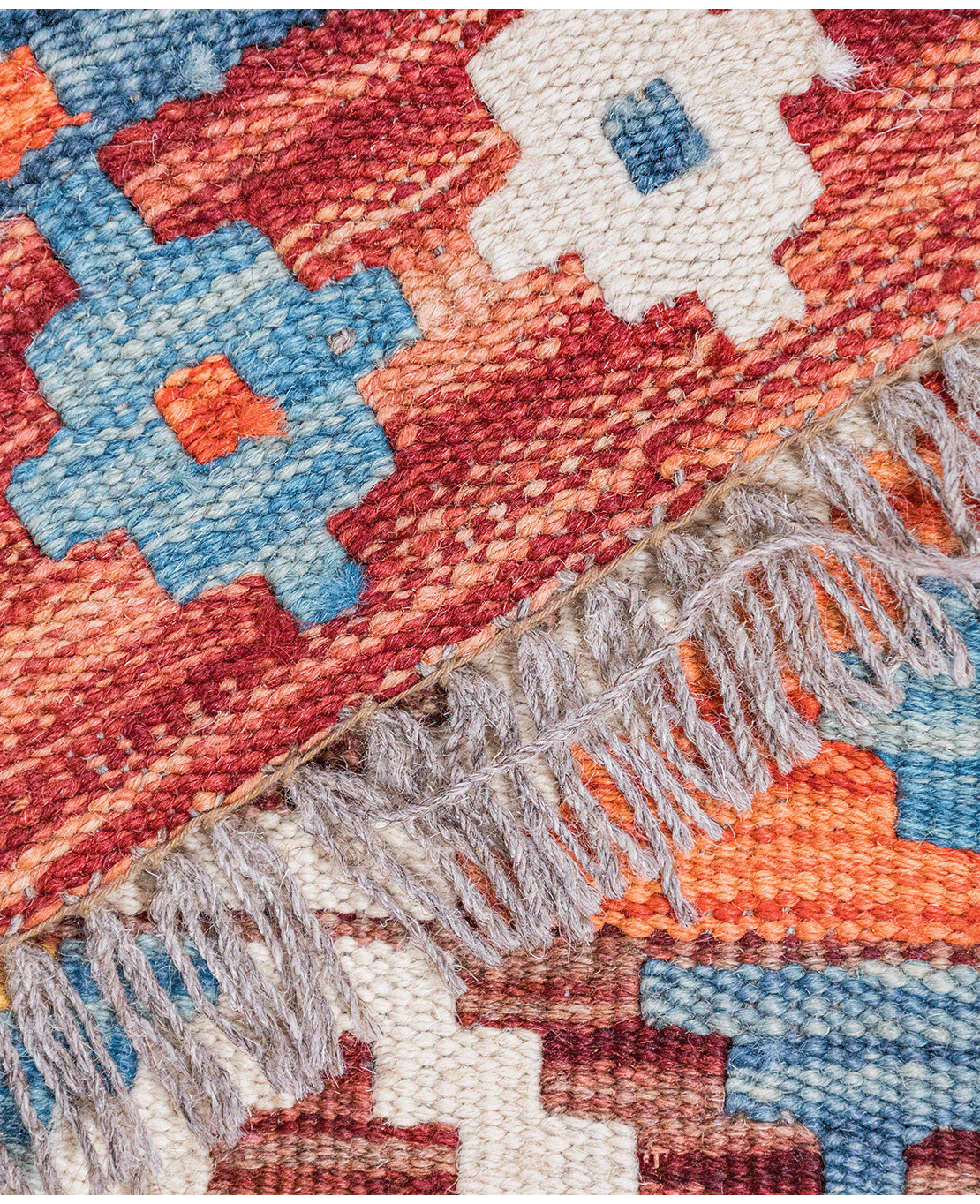 Chobi hand-made wool kilim - Image 3