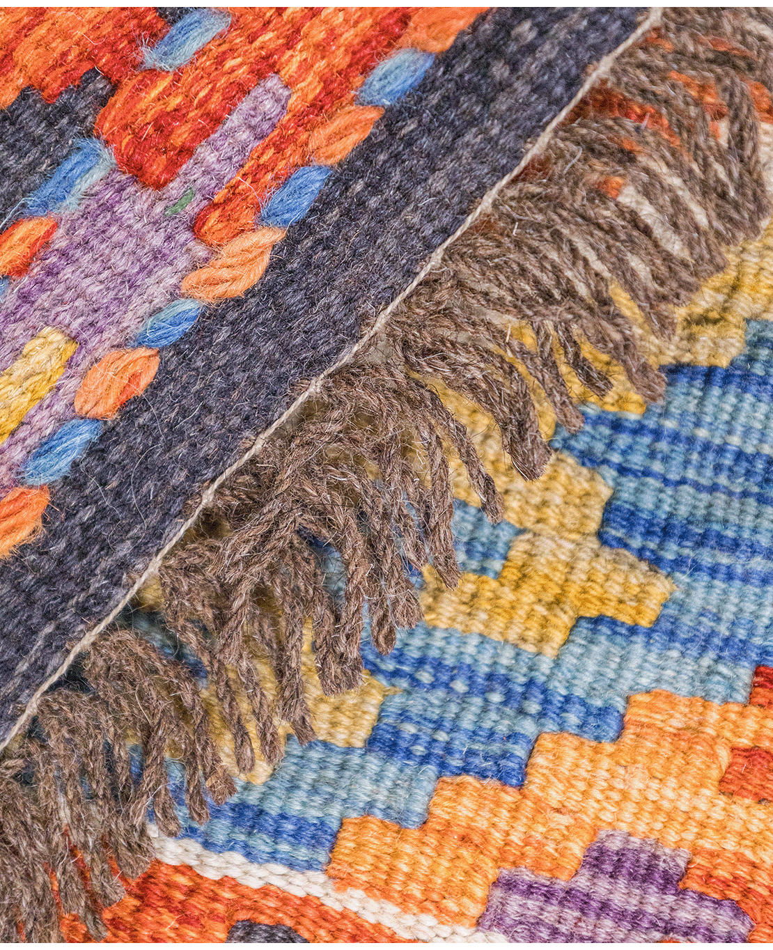 Chobi hand-made wool kilim - Image 3