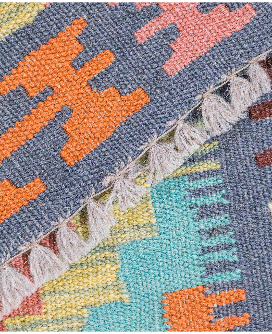 Chobi hand-made wool kilim - Image 3