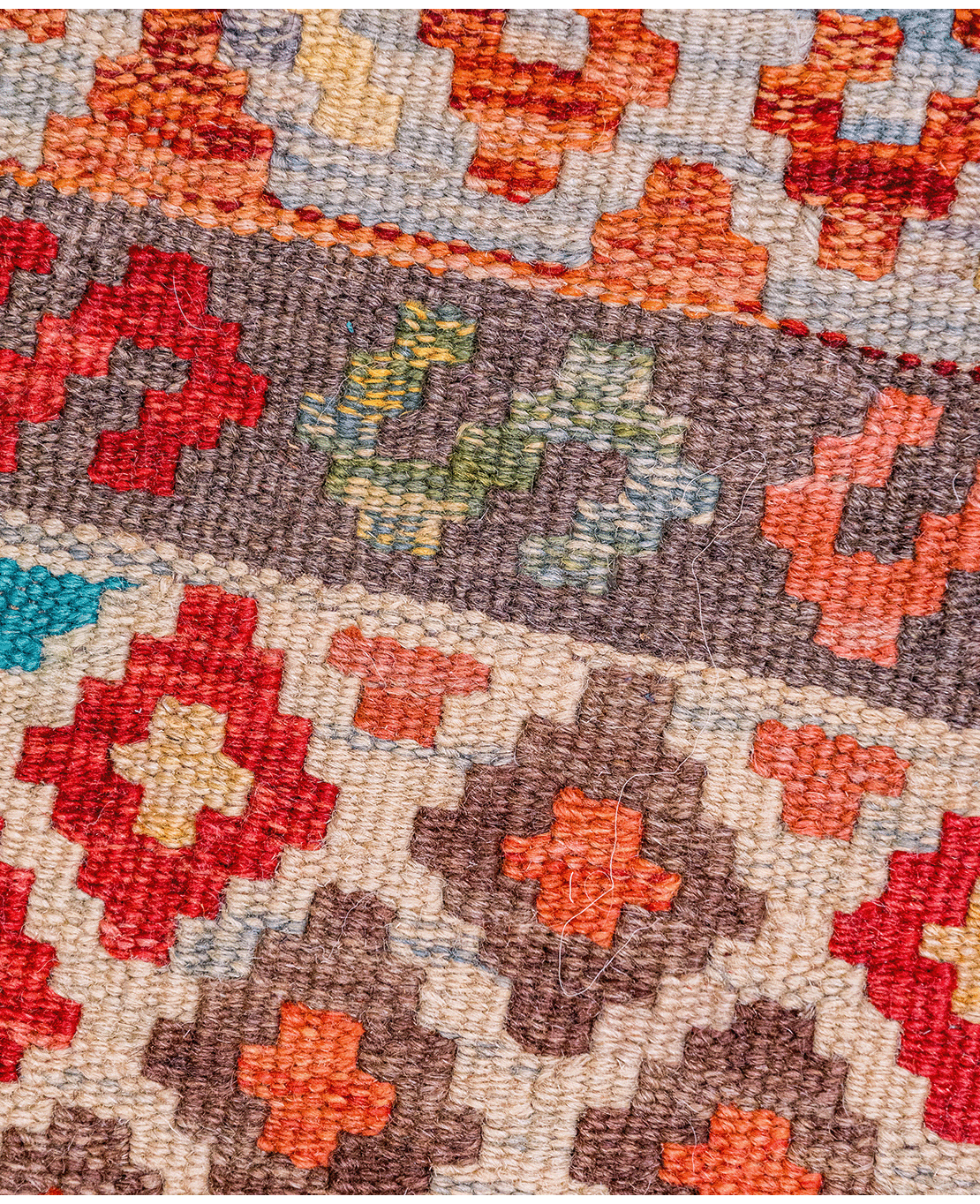 Chobi hand-made wool kilim - Image 2