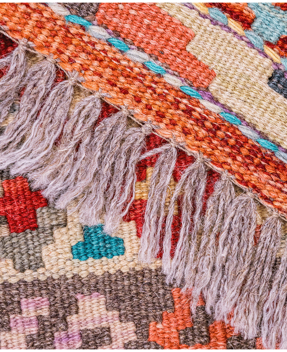 Chobi hand-made wool kilim - Image 3