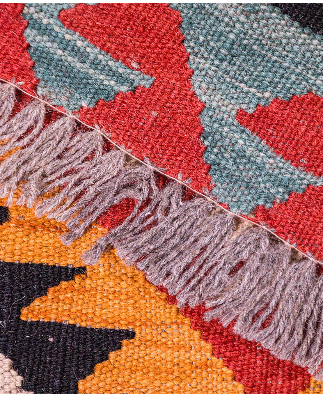 Chobi hand-made wool kilim - Image 3