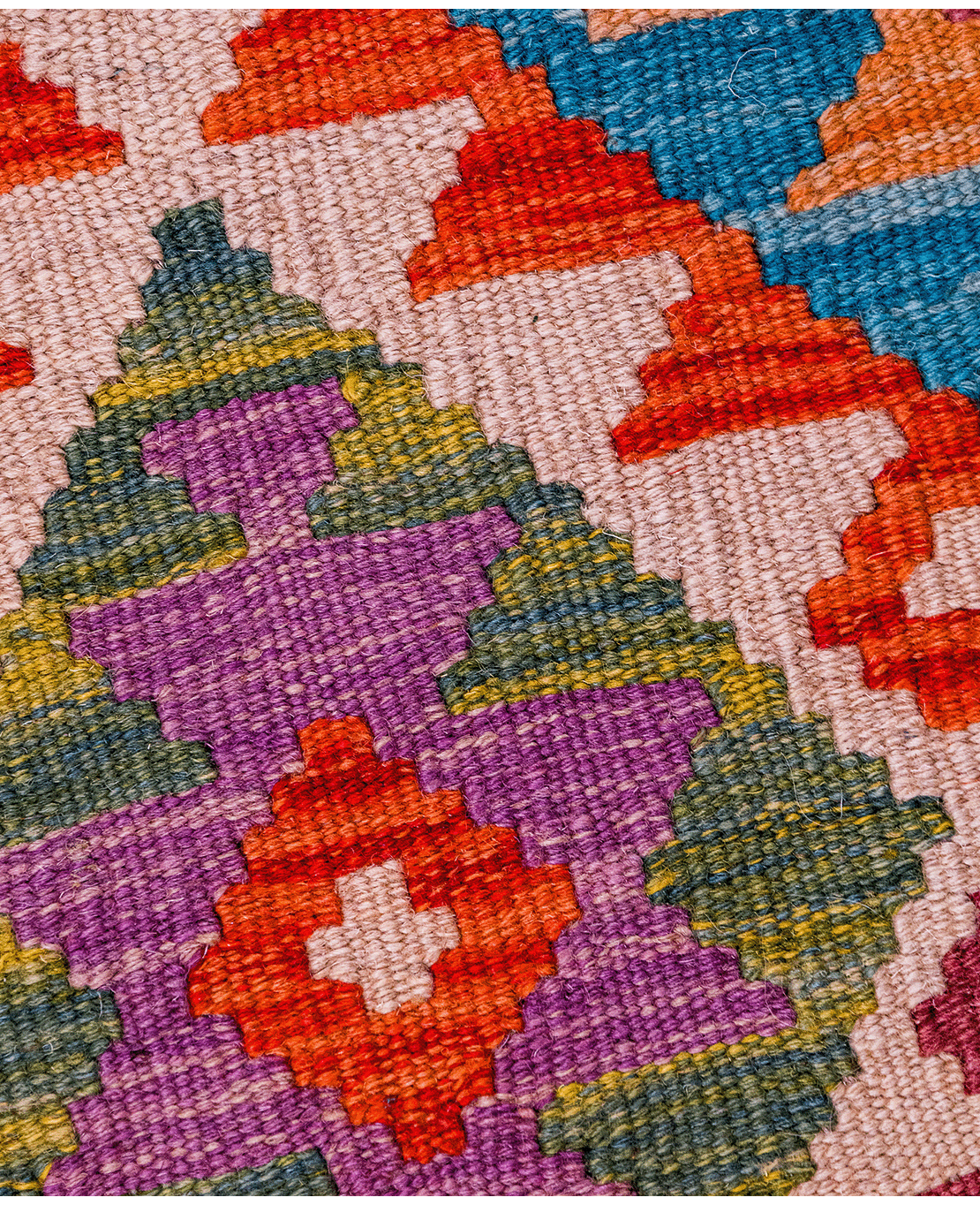 Chobi hand-made wool kilim - Image 2
