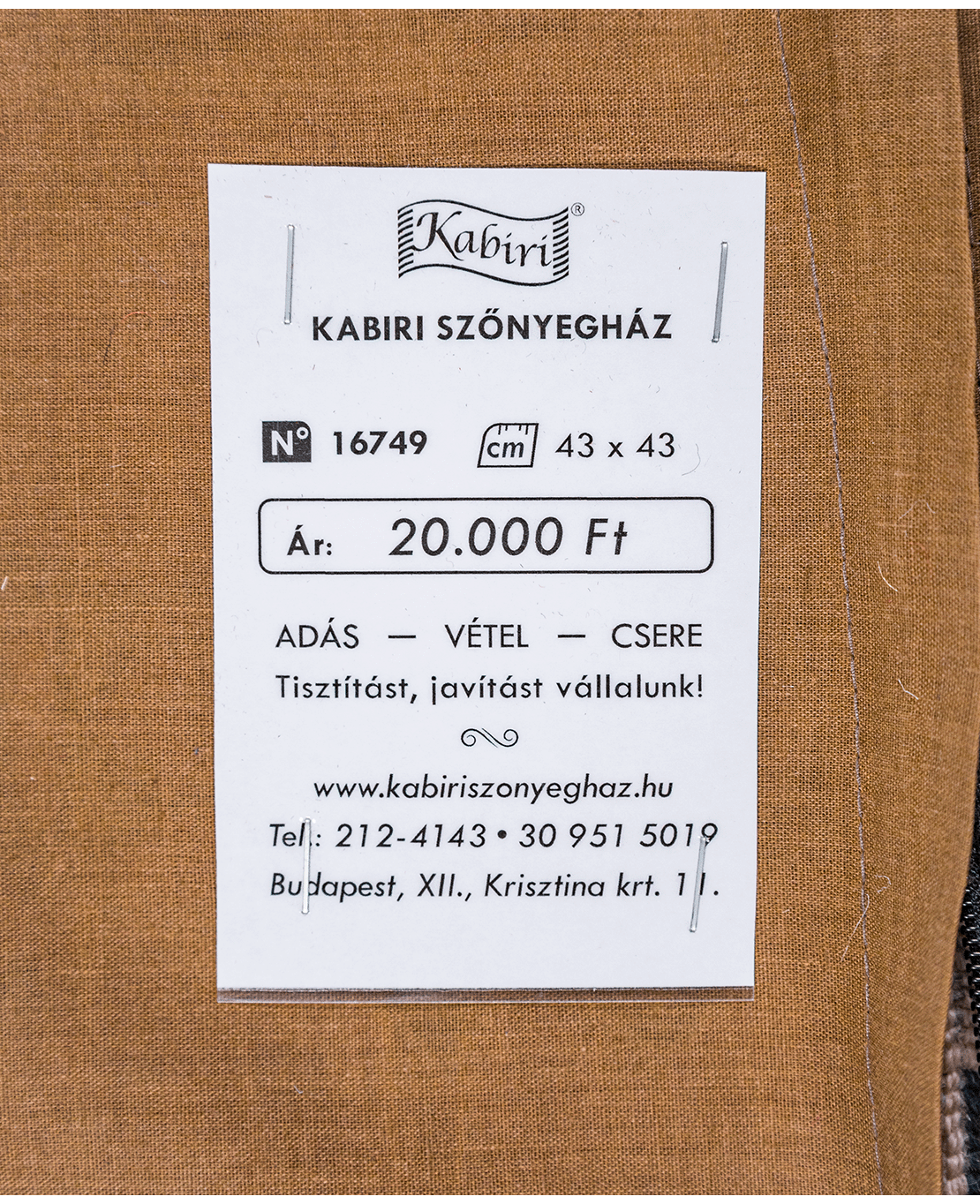 Sumak Kilim Cushion Cover - Image 4