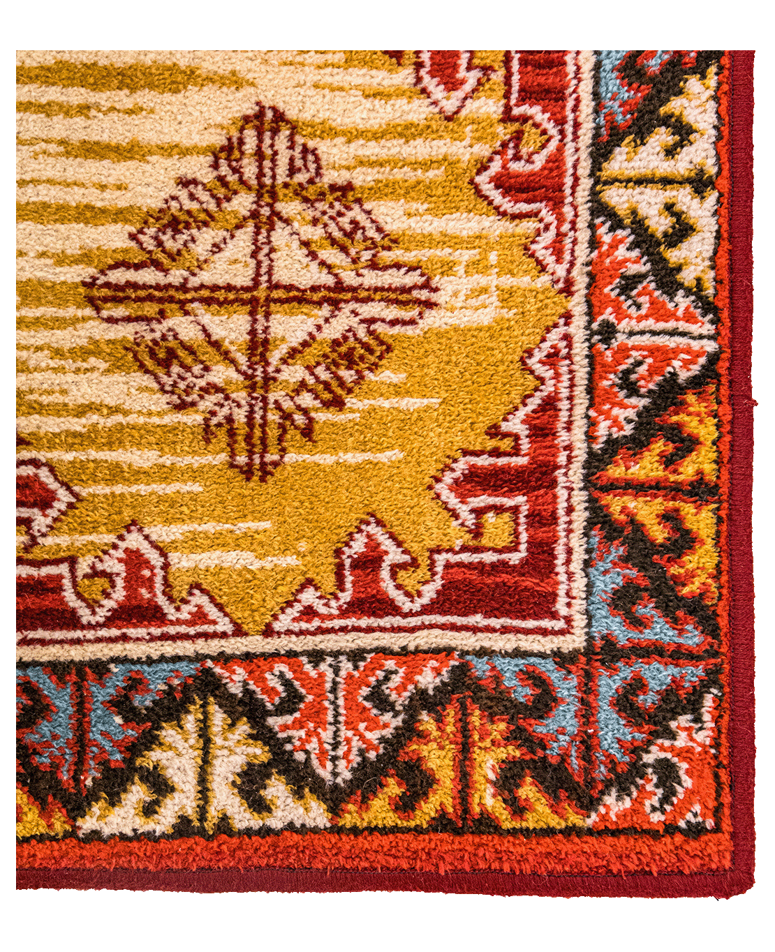 Classic machine-made wool rug - Image 2