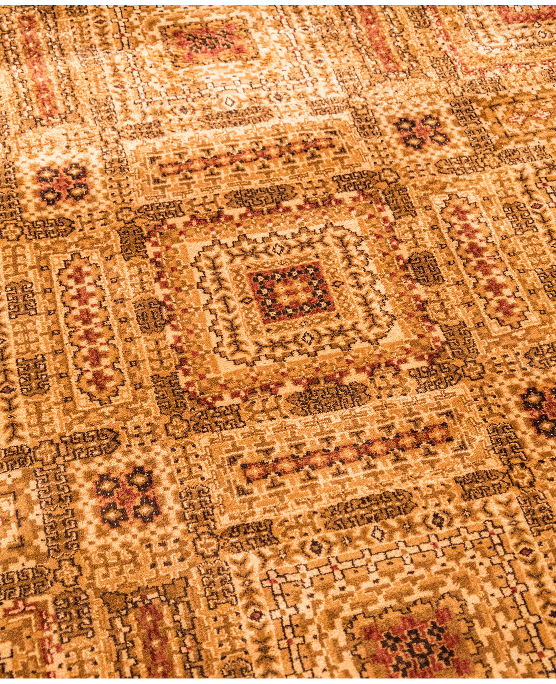 Classic machine-made wool rug - Image 3