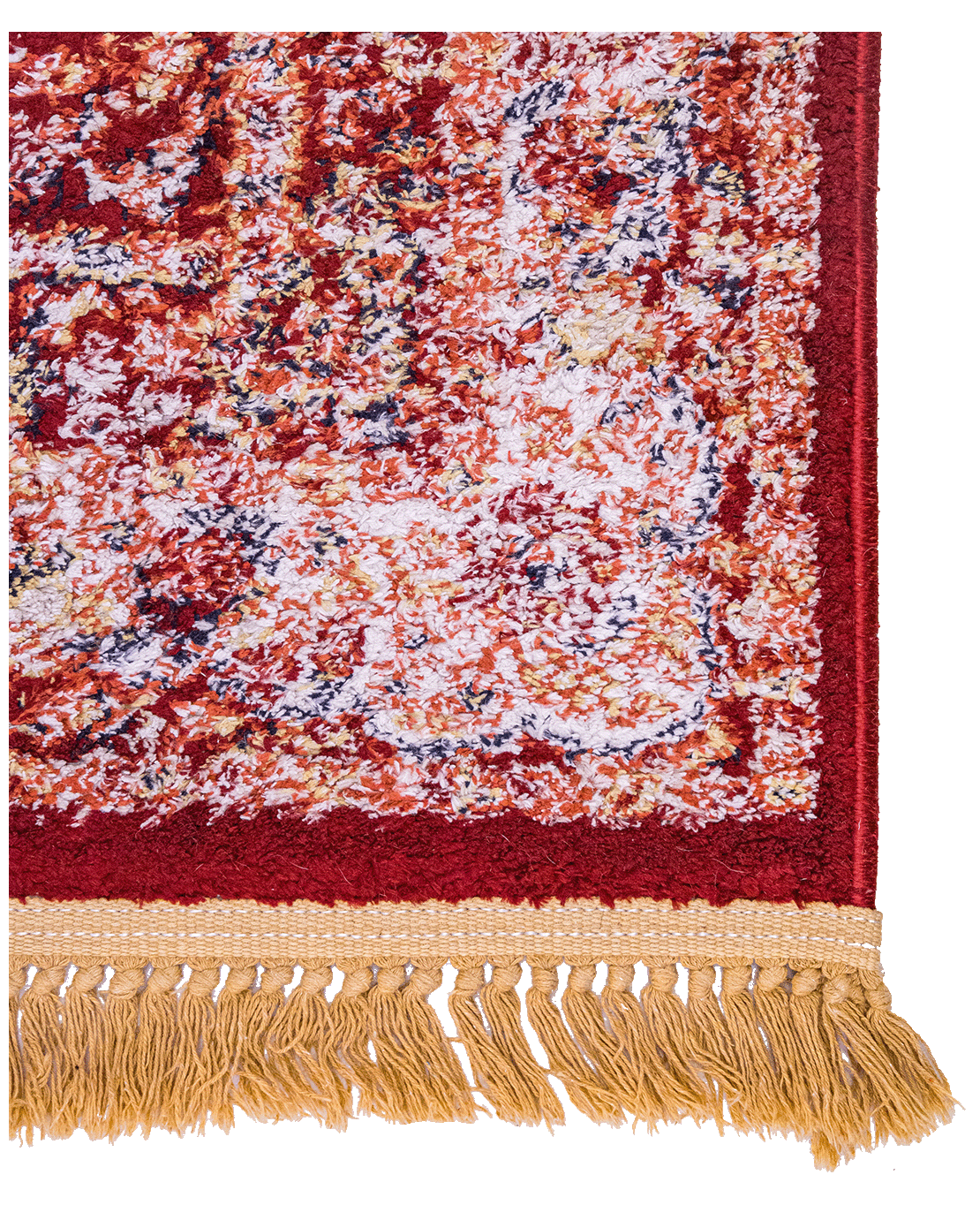 Machine-made rayon rug - Image 2