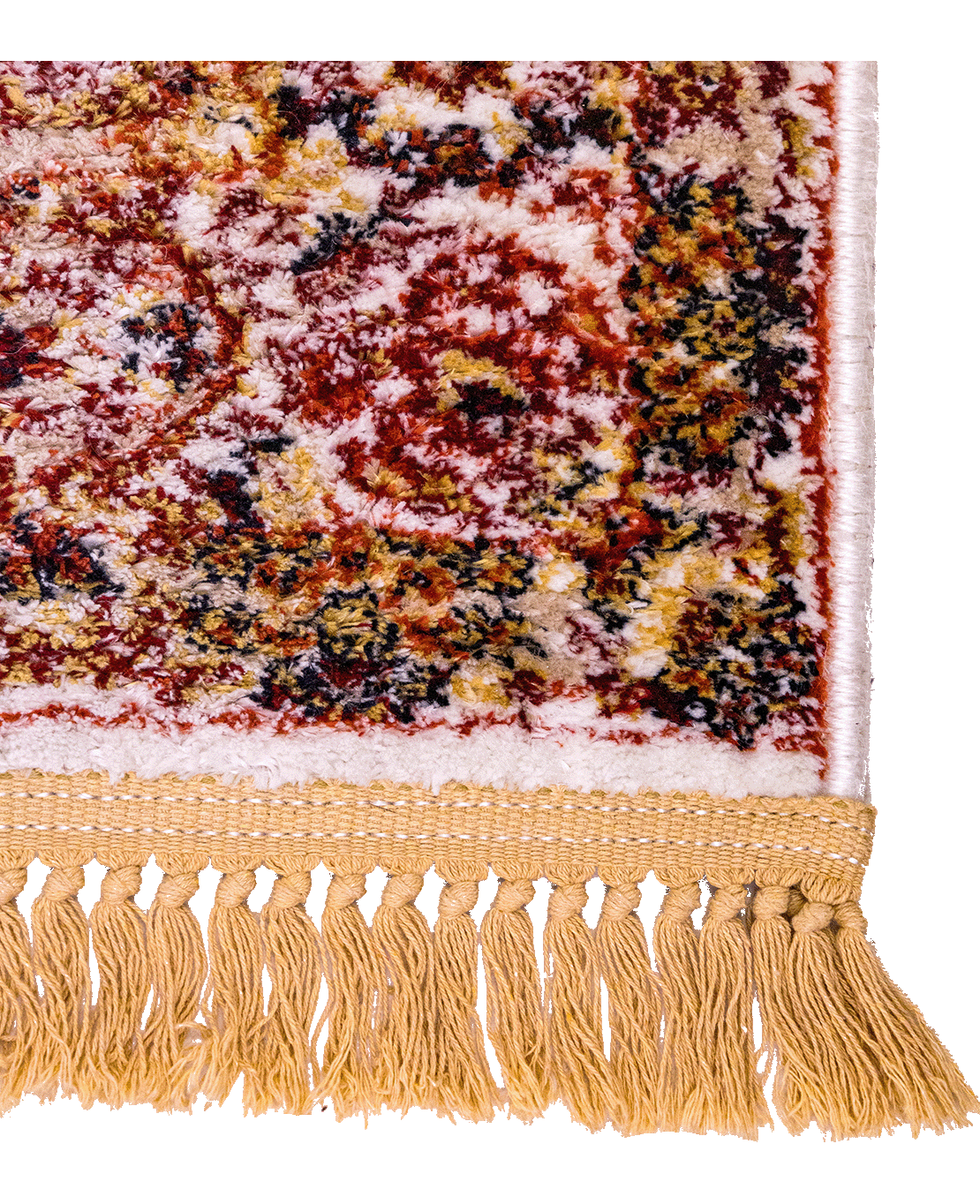 Machine-made rayon rug - Image 2