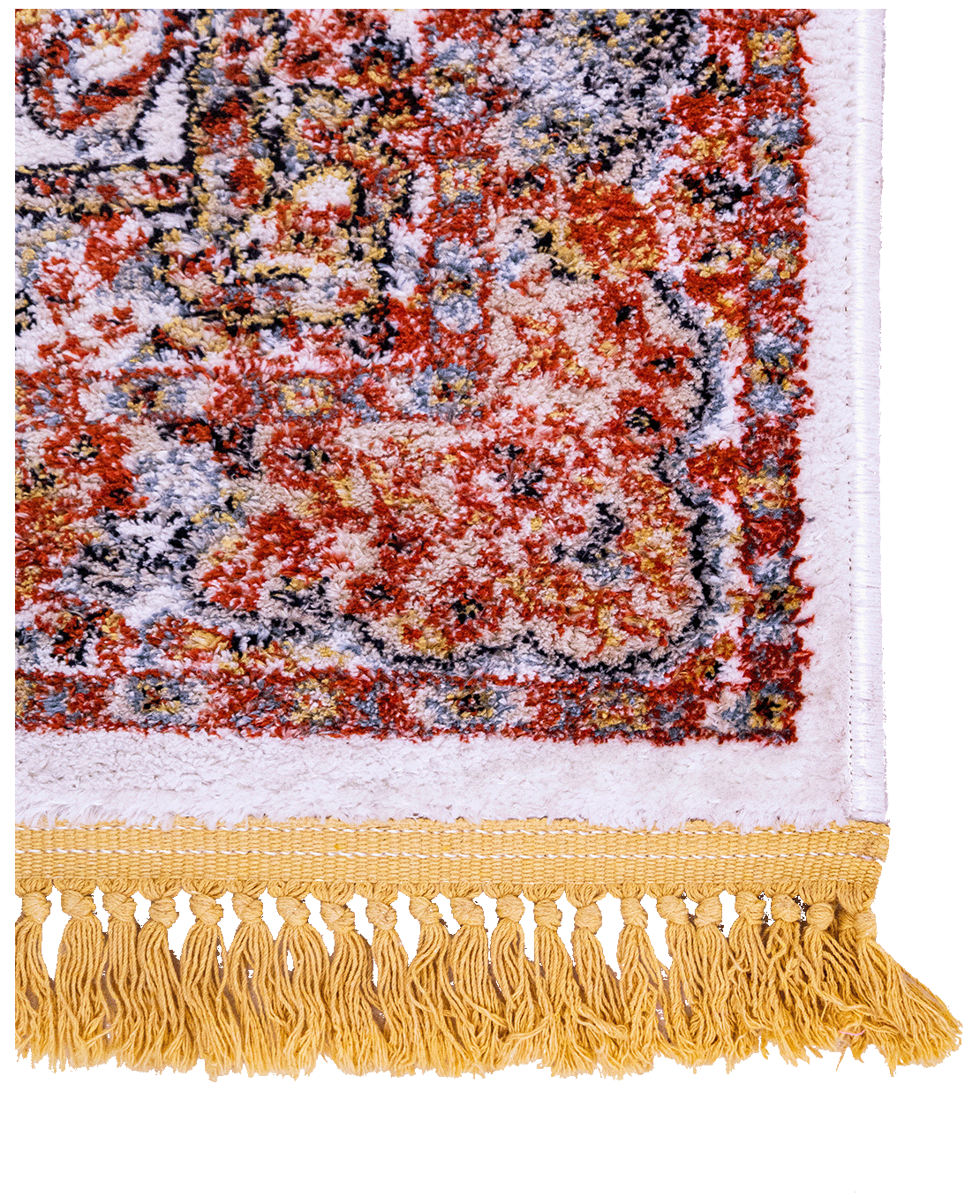 Machine-made rayon rug - Image 2