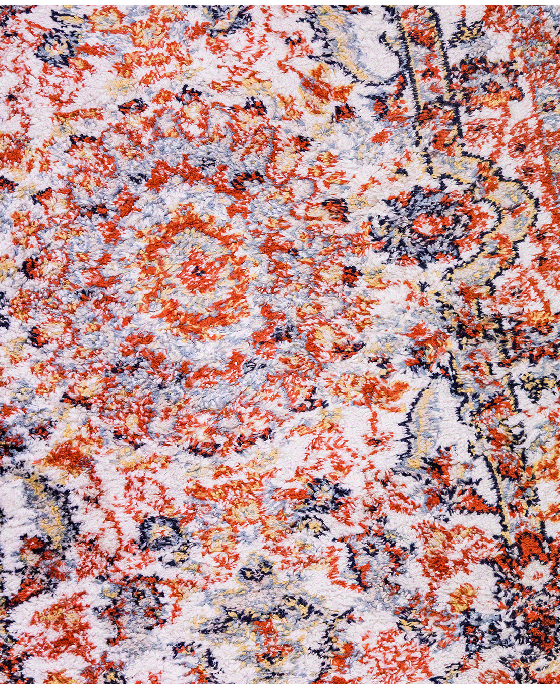 Machine-made rayon rug - Image 3