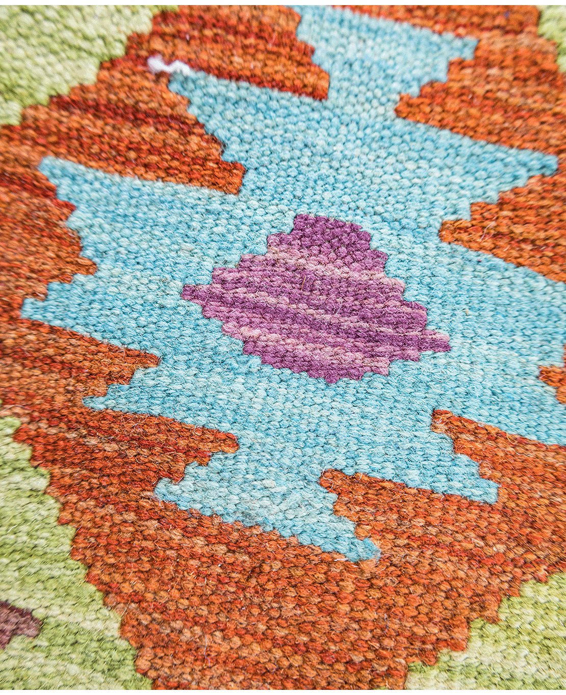 Chobi handwoven wool kilim - Image 2