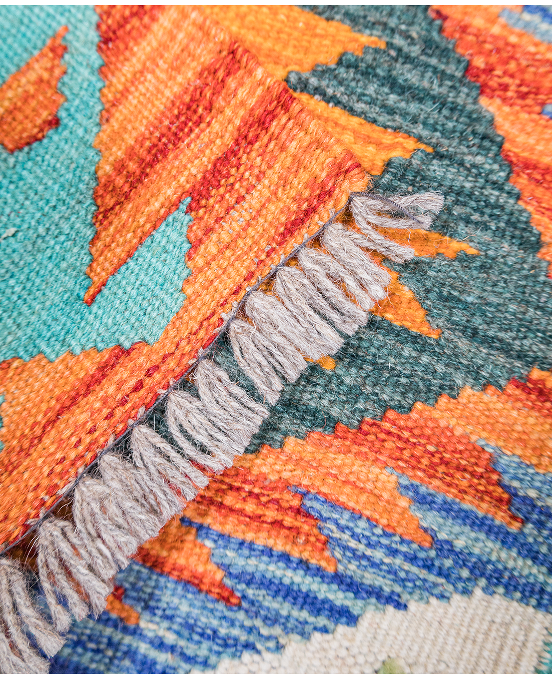 Chobi handwoven wool kilim - Image 3