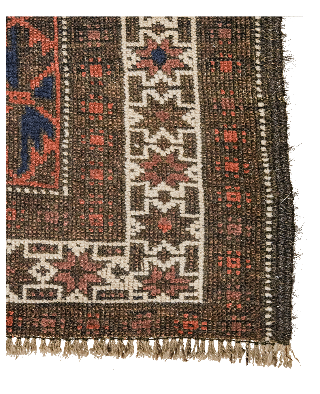 Dokhtar Qazi Baluch antique handmade wool rug - Image 3