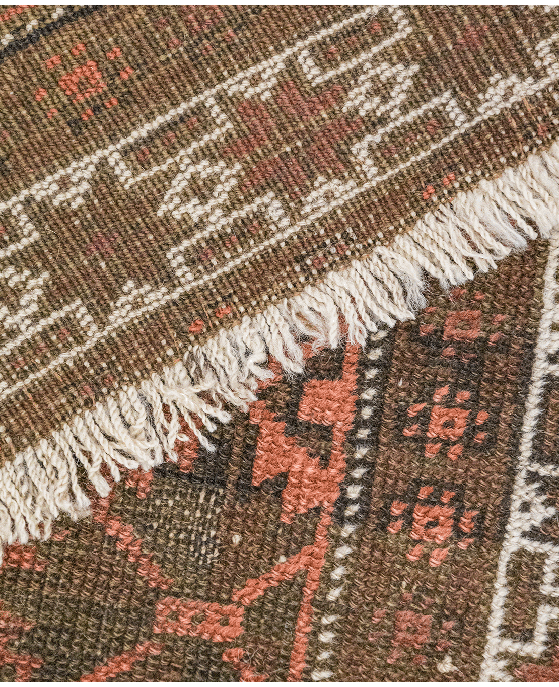 Dokhtar Qazi Baluch antique handmade wool rug - Image 4