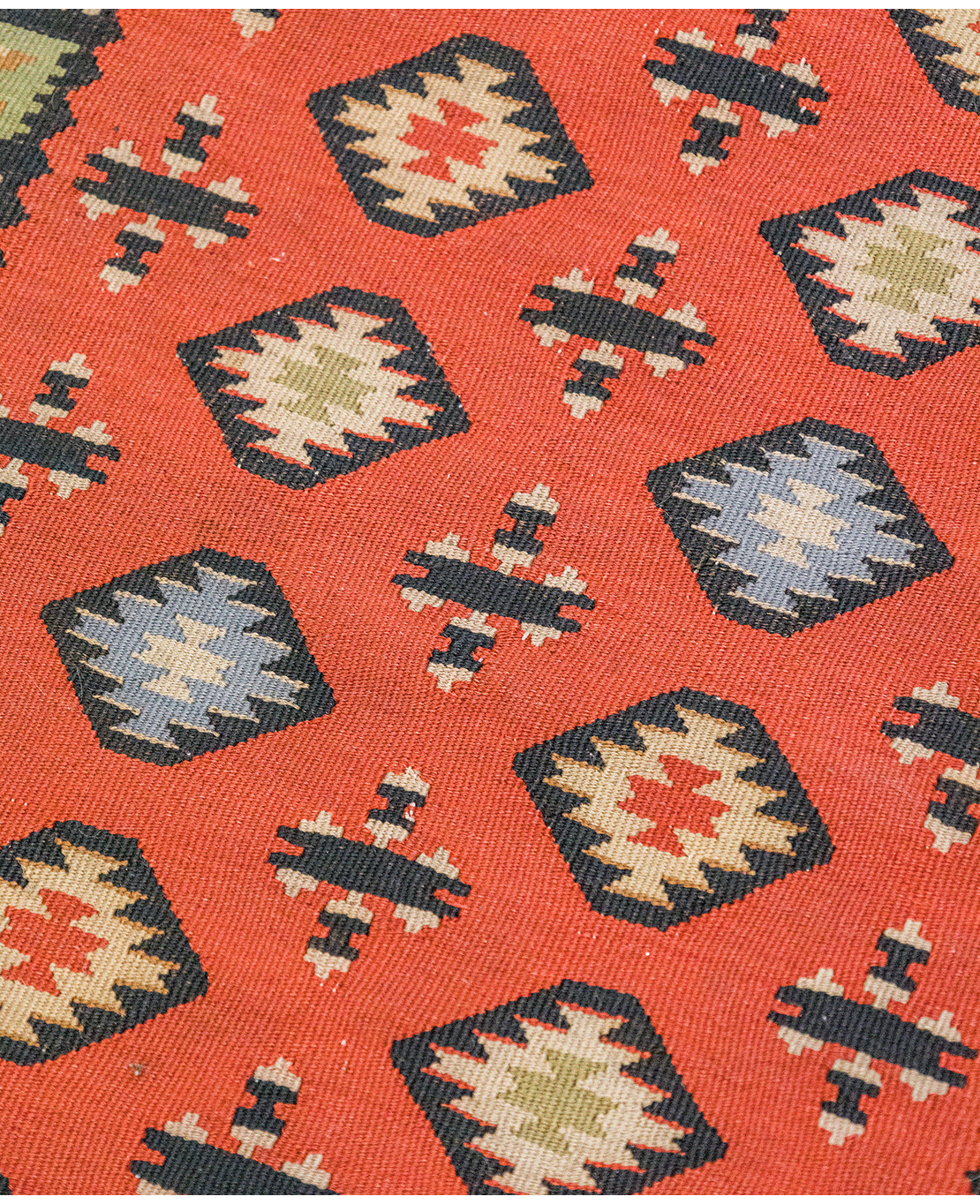 Albanian handmade wool kilim - Image 2