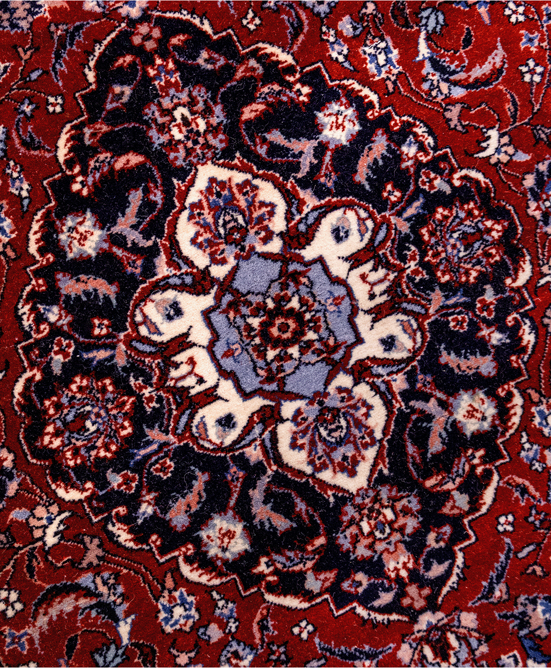 Iranian Kerman handmade wool rug - Image 3