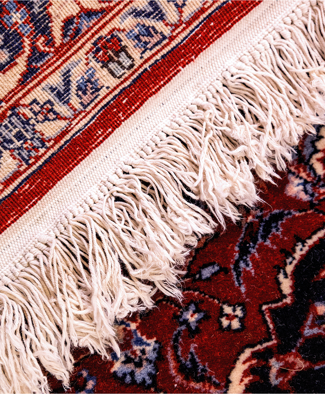 Iranian Kerman handmade wool rug - Image 4