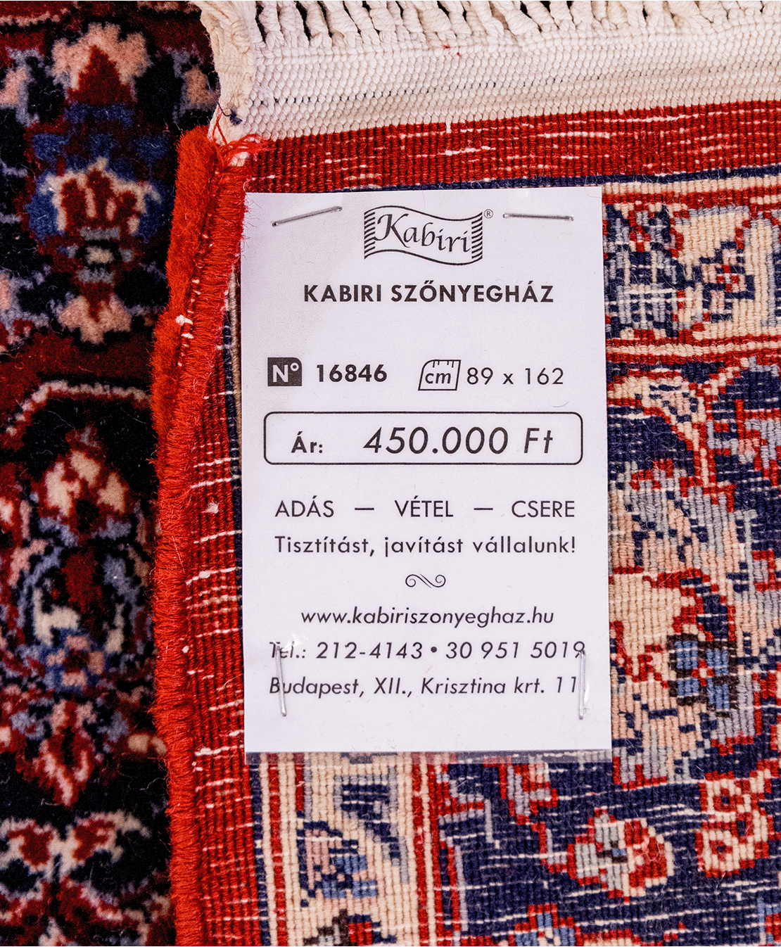 Iranian Kerman handmade wool rug - Image 6