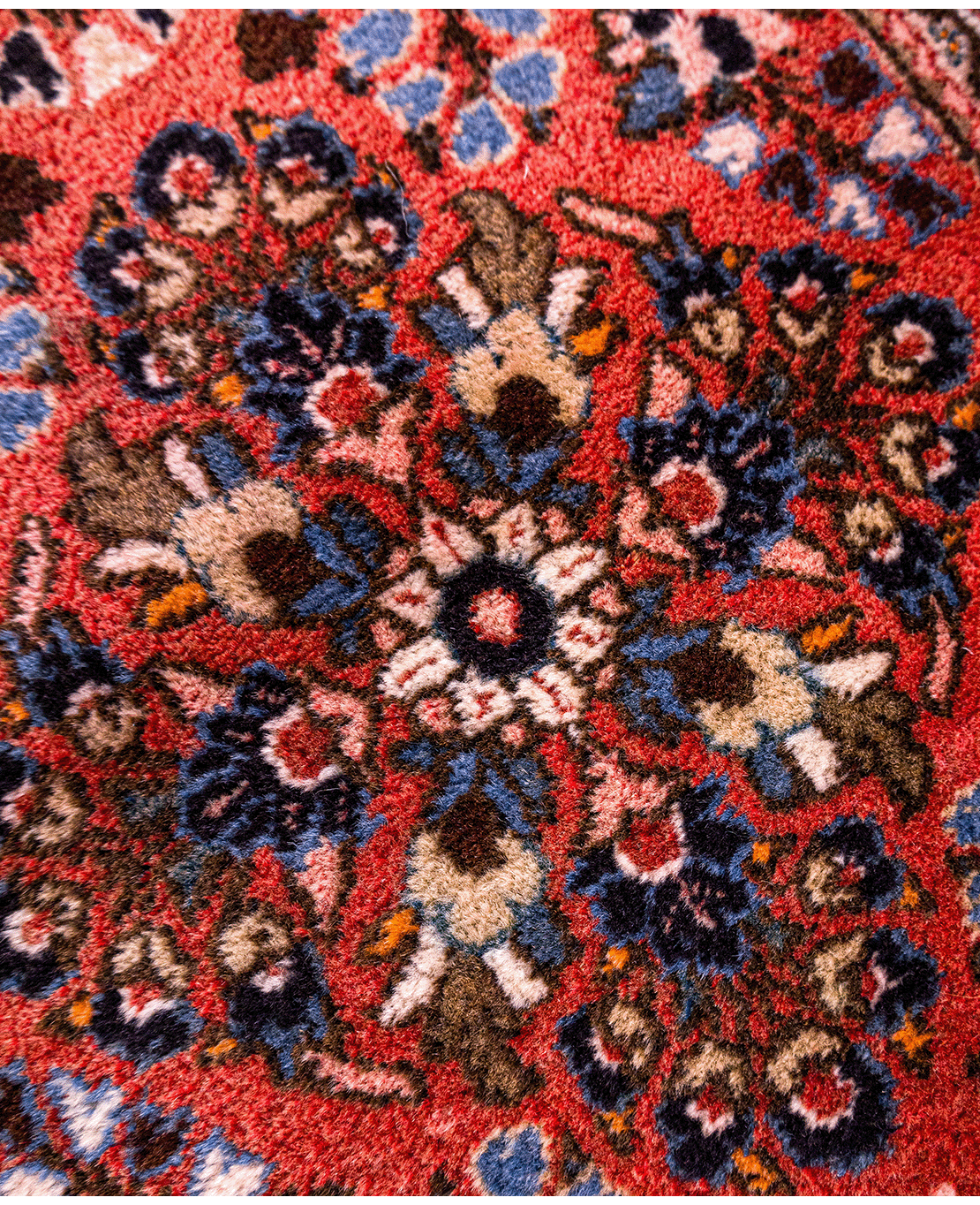 Iranian Hamadan handmade wool rug - Image 3