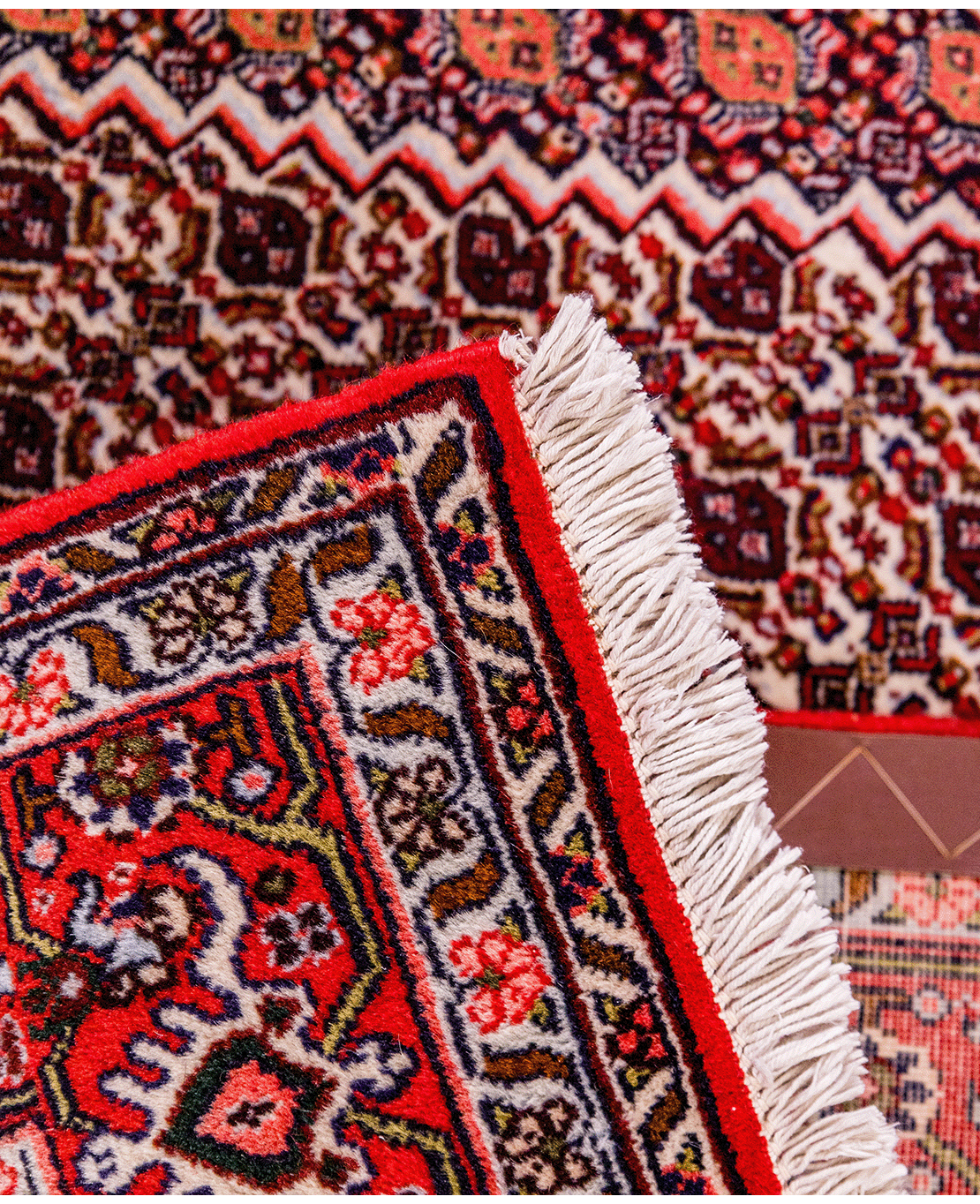 Iranian Bijar hand-knotted wool rug - Image 2