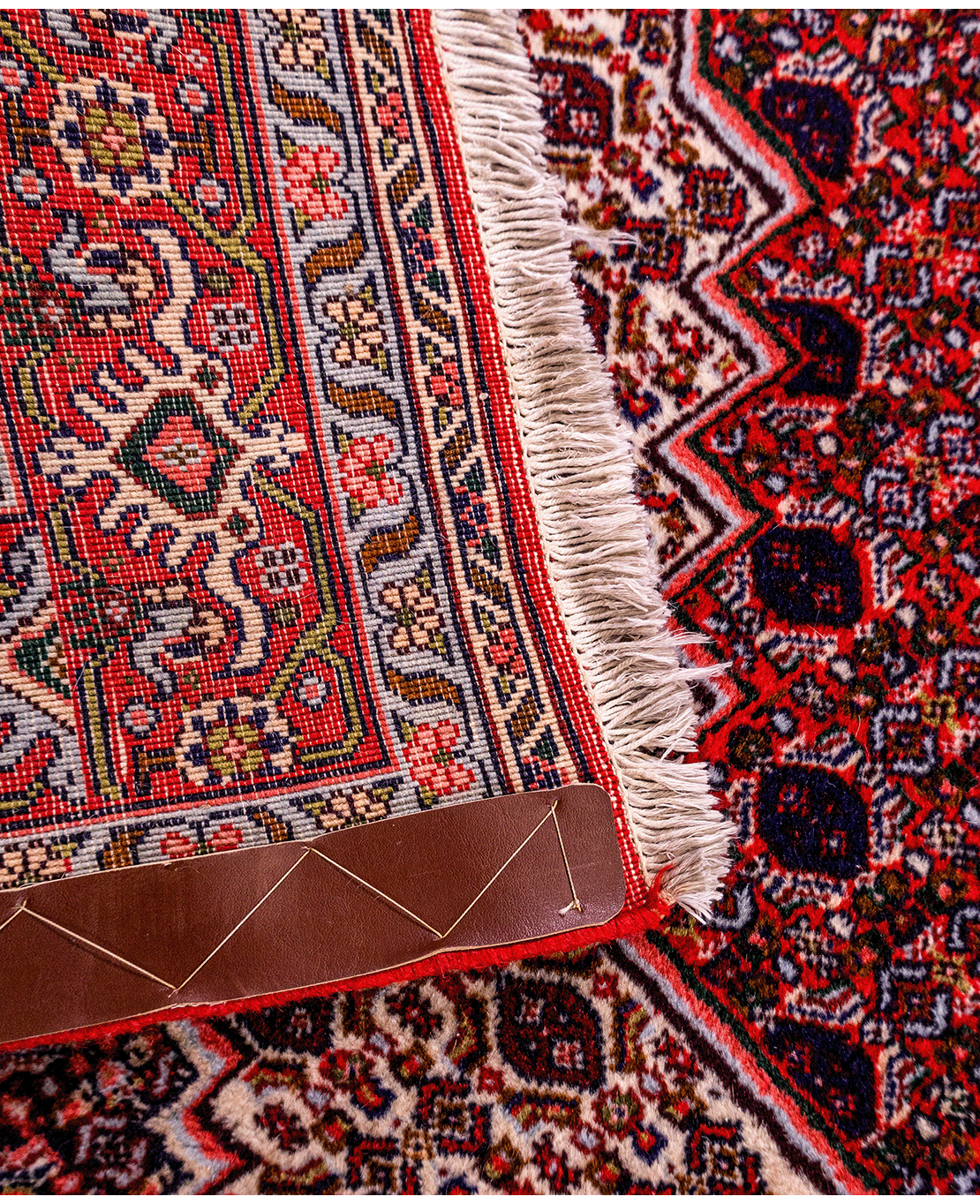 Iranian Bijar hand-knotted wool rug - Image 4