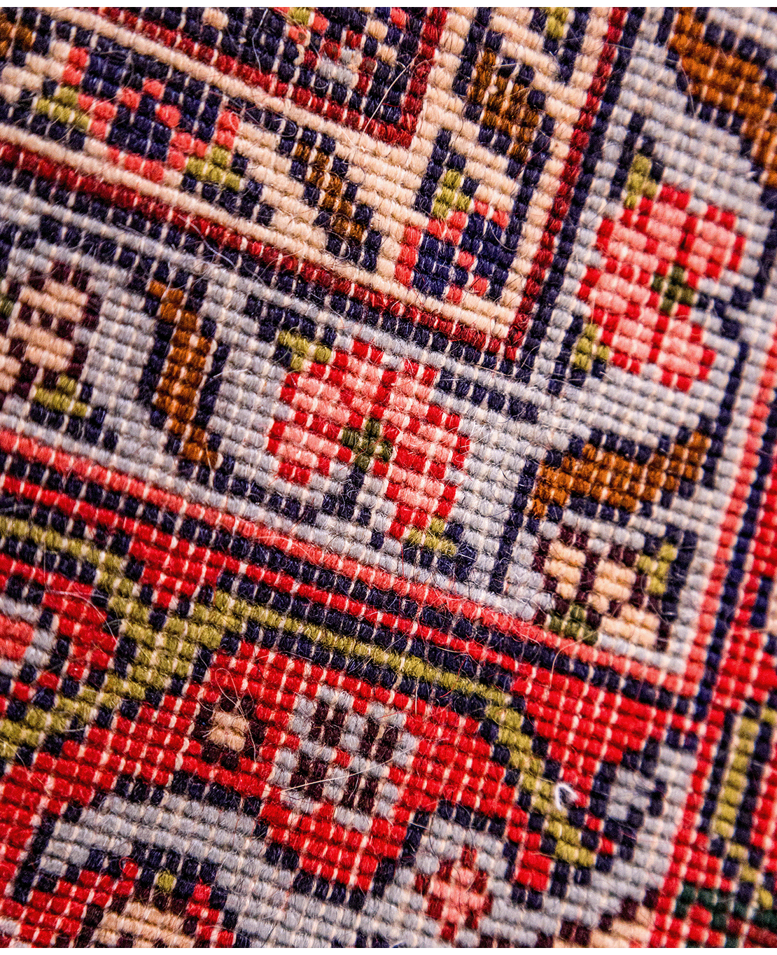 Iranian Bijar hand-knotted wool rug - Image 5