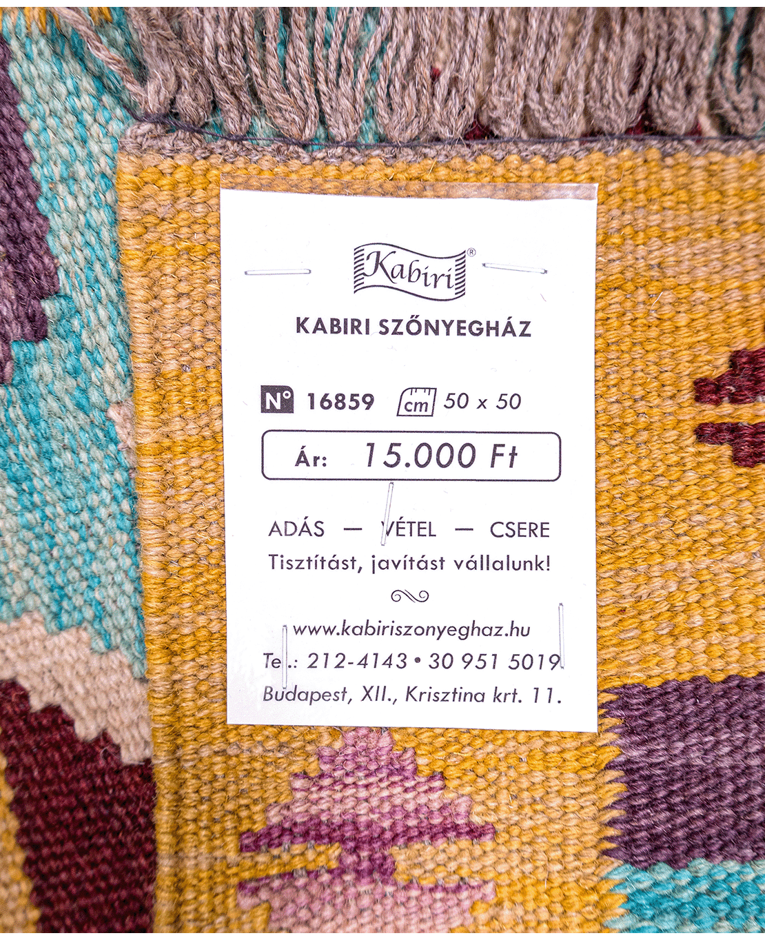 Afghan old style kilim - Image 4