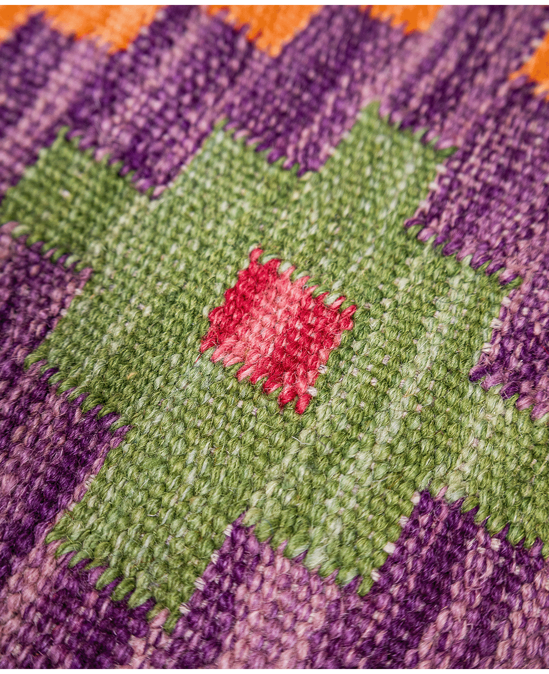 Afghan old style kilim - Image 2