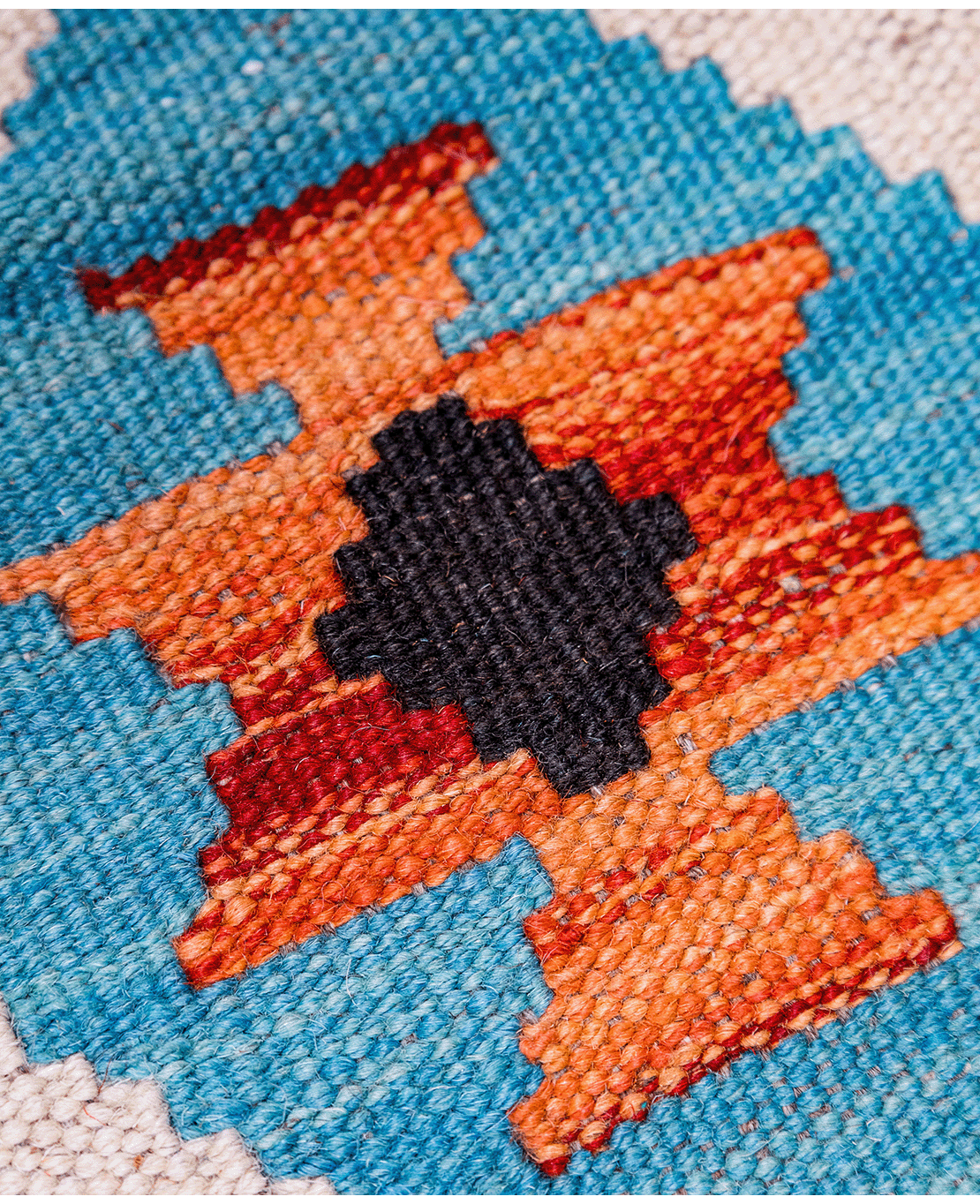 Afghan old style kilim - Image 2