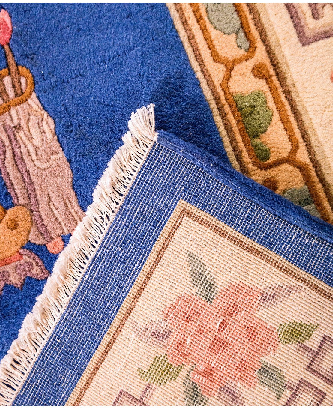 Chinese hand-knotted wool rug - Image 4