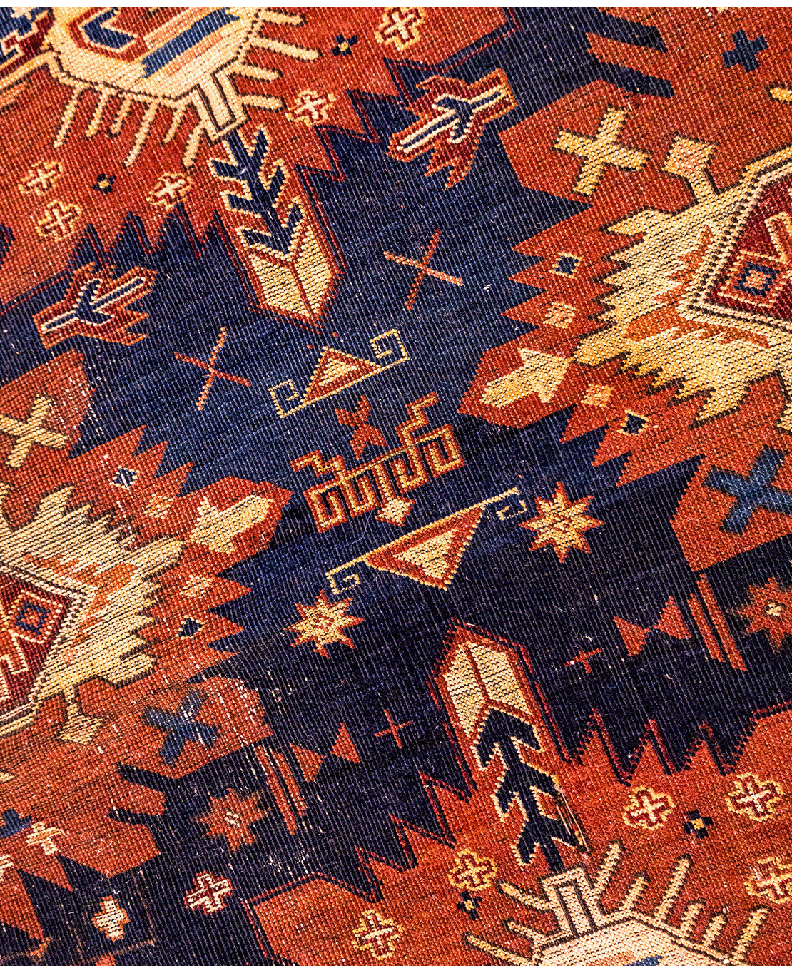 Afghan Kargai hand-knotted wool rug - Image 3