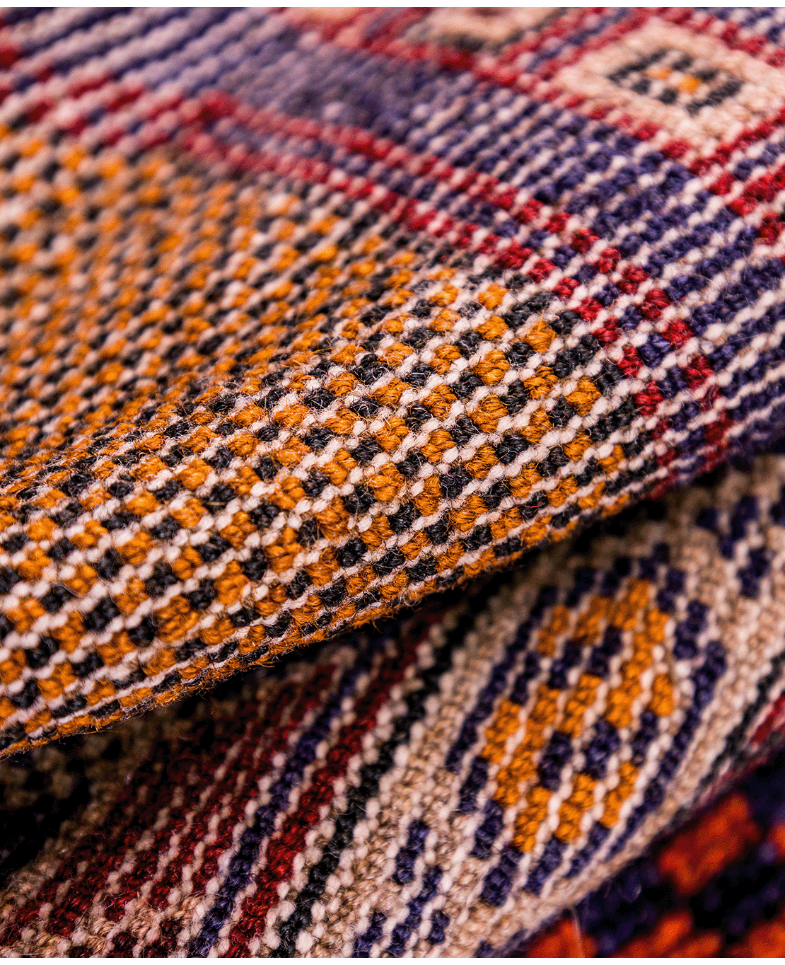 Afghan nomadic Baluch handmade wool rug - Image 5