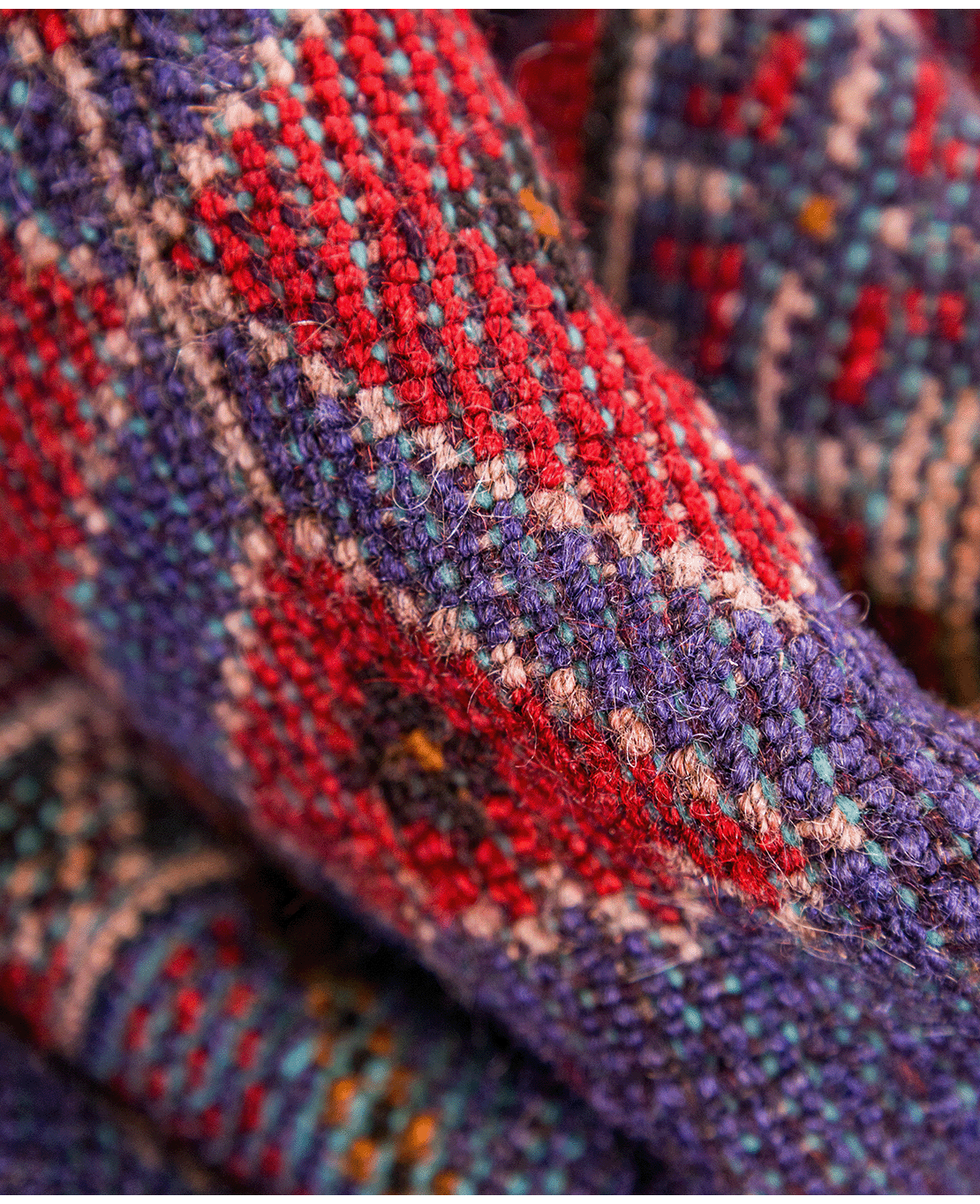 Afghan nomadic Baluch handmade wool rug - Image 5