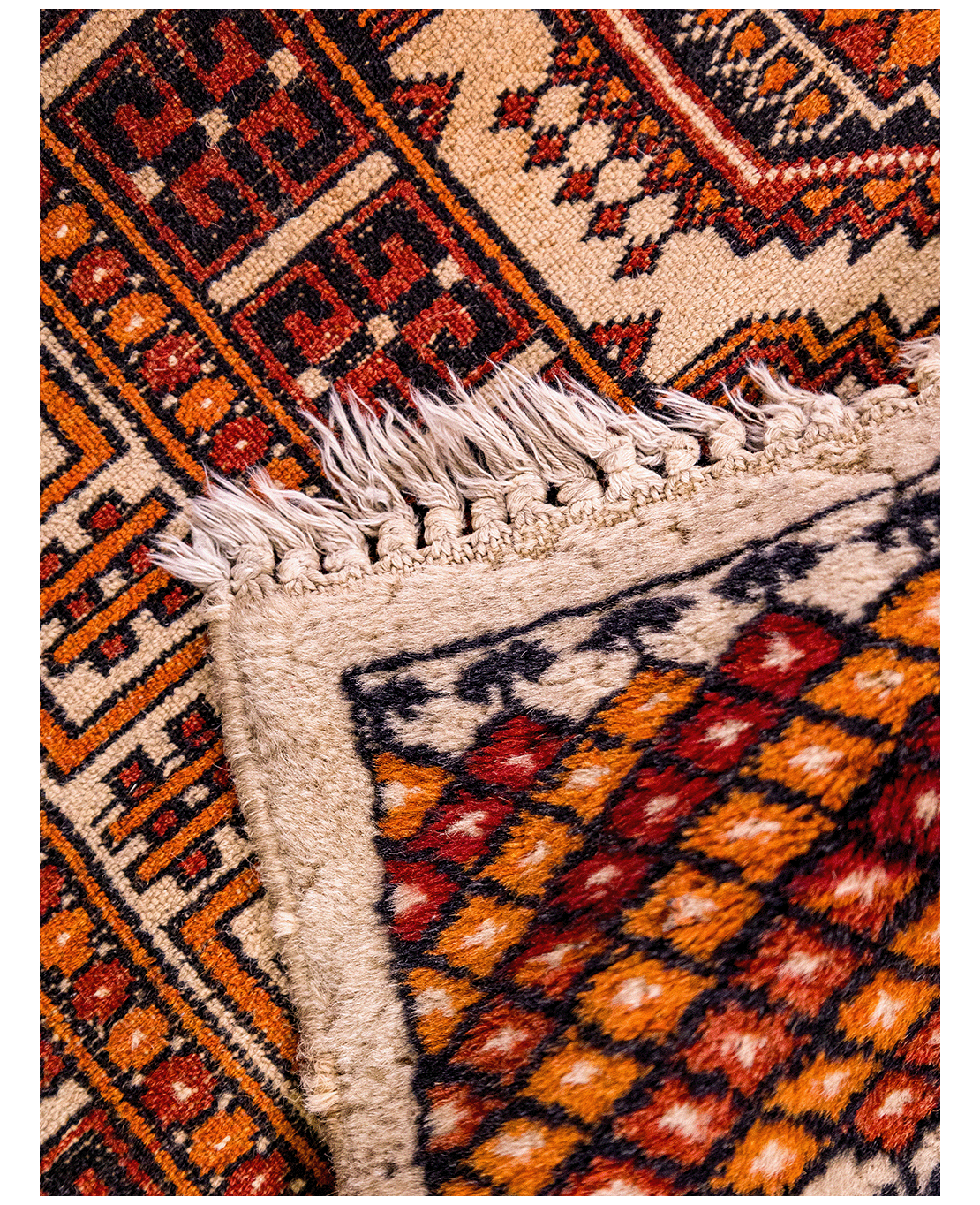 Pakistani 3ply handmade wool rug - Image 2