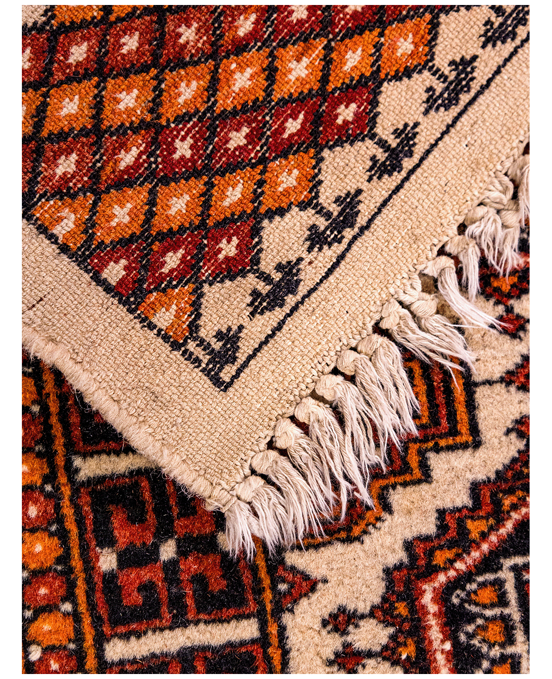 Pakistani 3ply handmade wool rug - Image 4