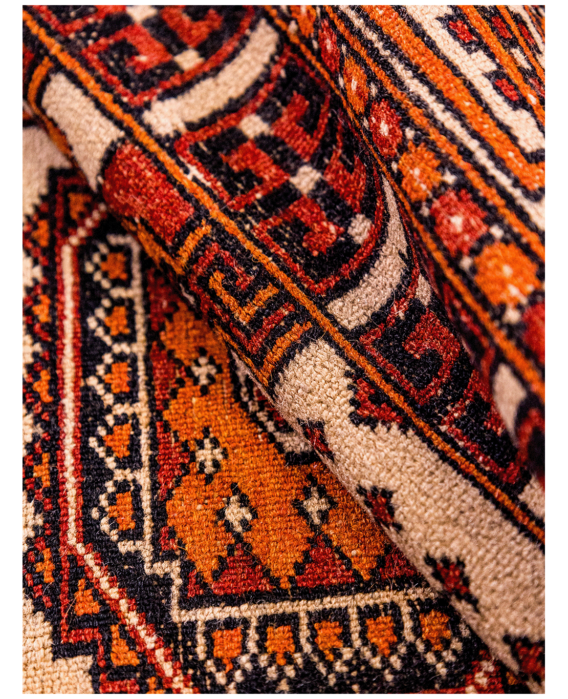Pakistani 3ply handmade wool rug - Image 5