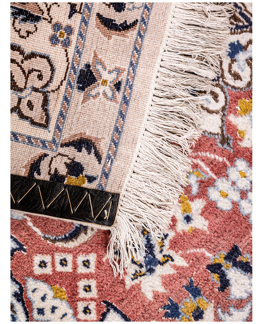 Iranian Nain hand-knotted wool rug - Image 4