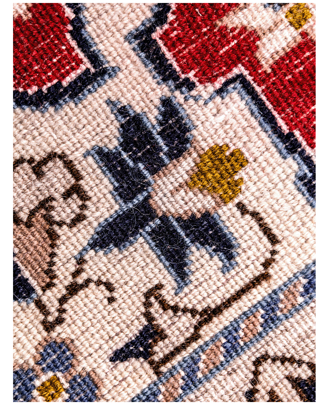 Iranian Nain hand-knotted wool rug - Image 5