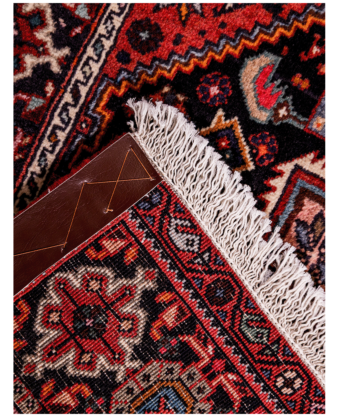 Iranian Bijar Tagab handmade wool rug - Image 4