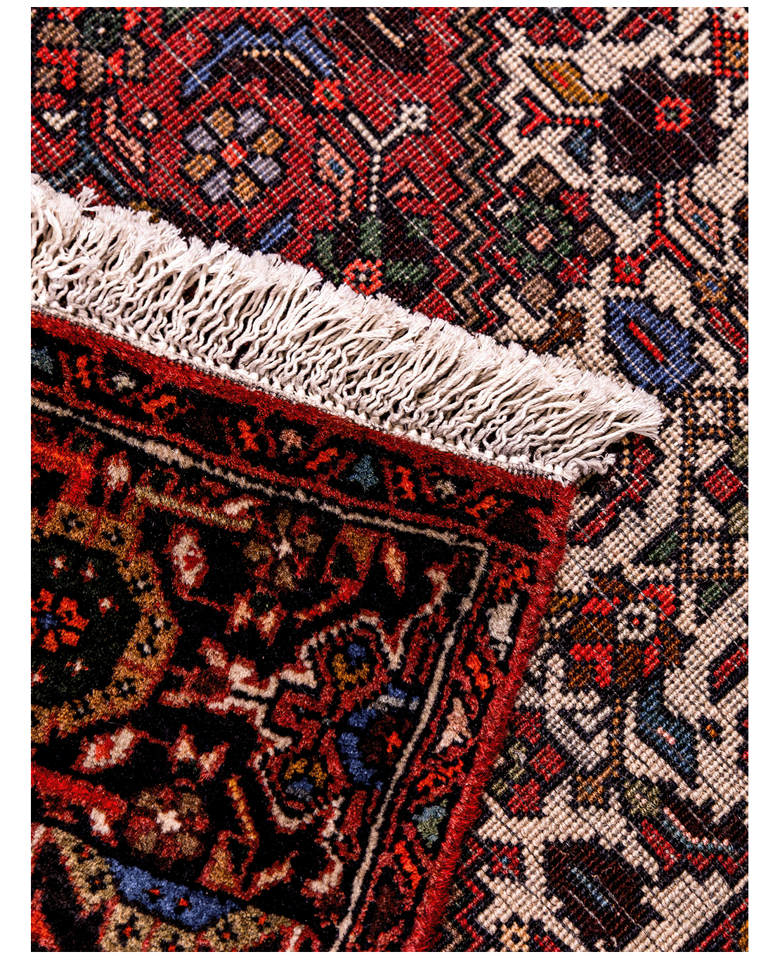 Iranian Bijar Tagab handmade wool rug - Image 2