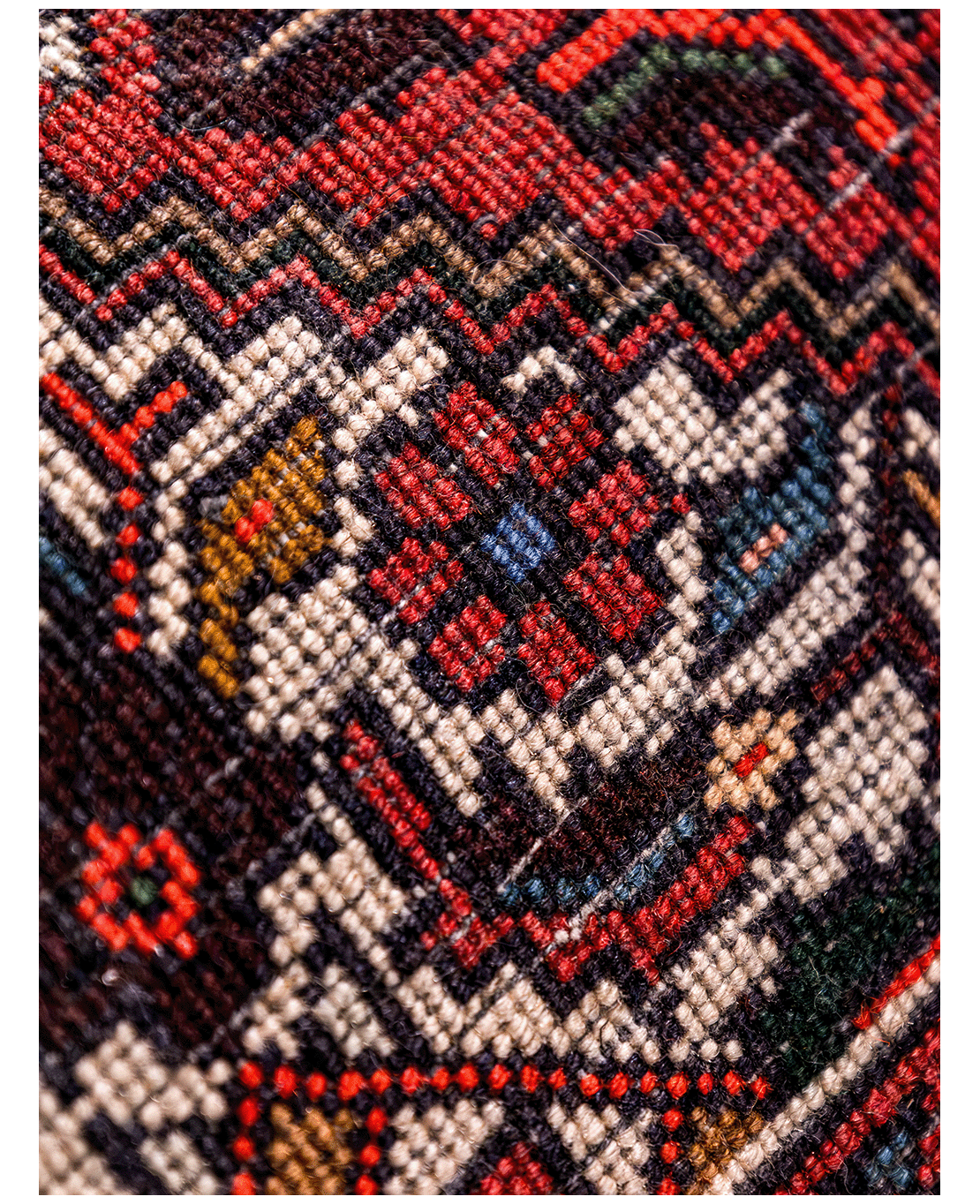Iranian Bijar Tagab handmade wool rug - Image 5