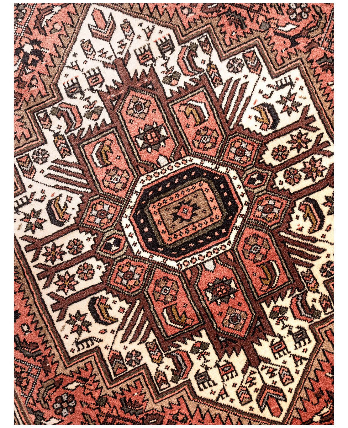 Iranian Bijar Tagab handmade wool rug - Image 3
