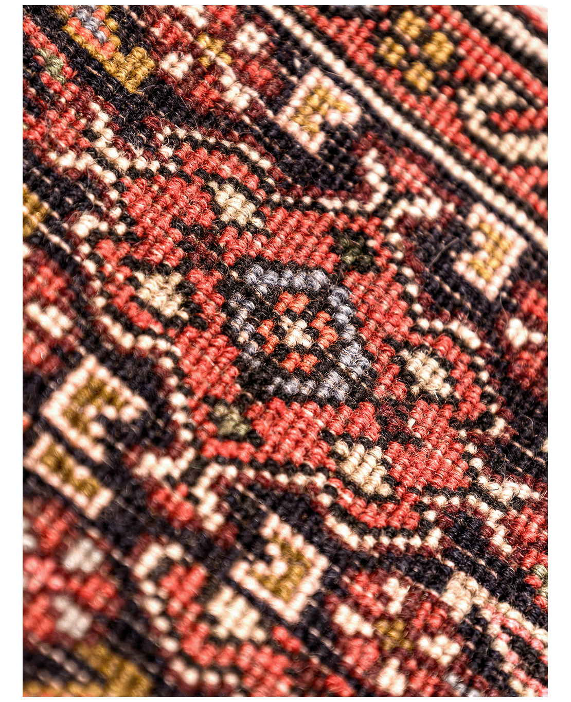 Iranian Bijar Tagab handmade wool rug - Image 5