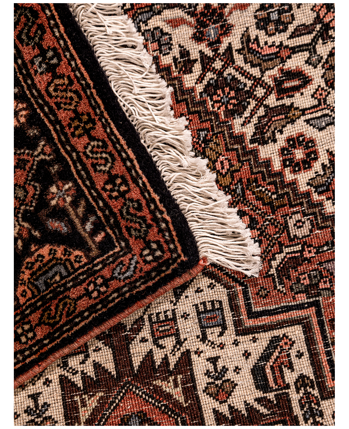 Iranian Bijar Tagab handmade wool rug - Image 2