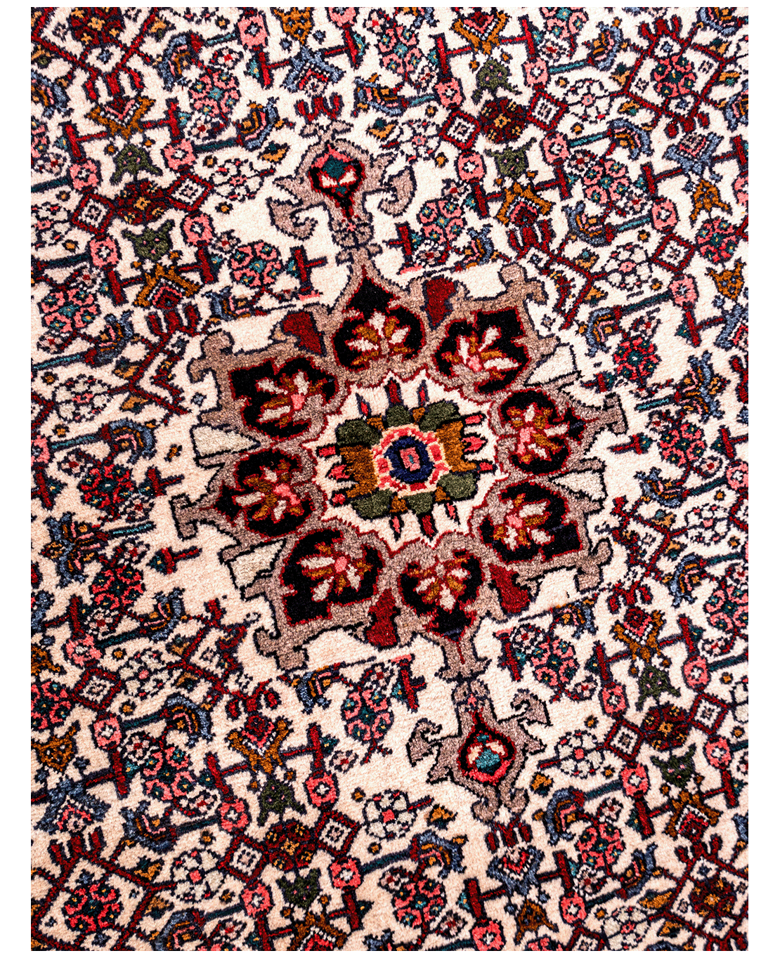 Iranian Bijar Tagab handmade wool rug - Image 3