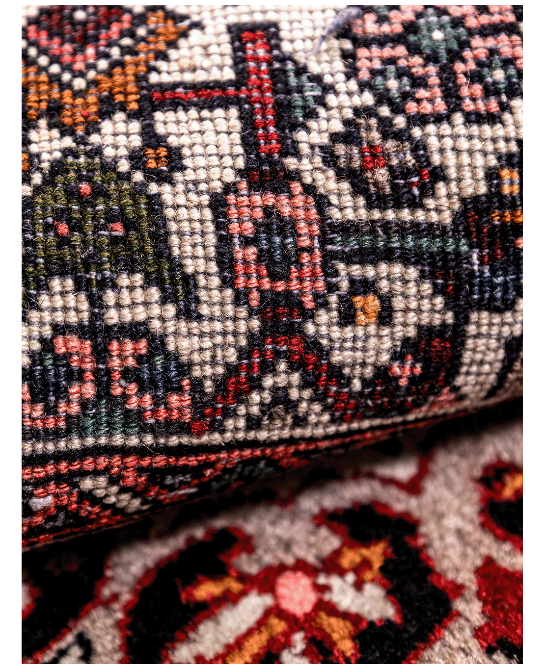 Iranian Bijar Tagab handmade wool rug - Image 5