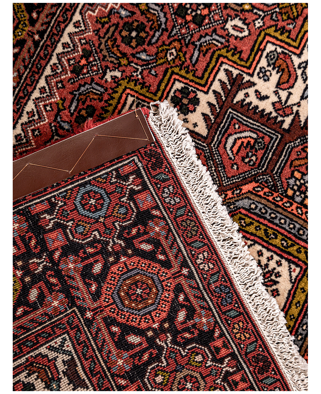 Iranian Bijar Tagab handmade wool rug - Image 4