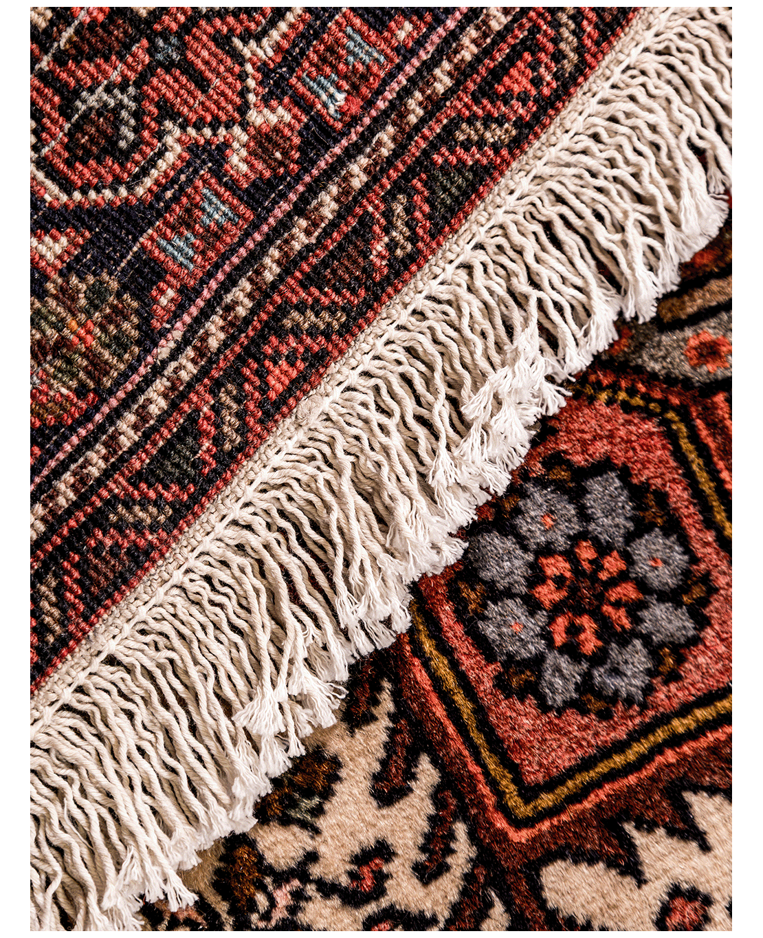 Iranian Bijar Tagab handmade wool rug - Image 4